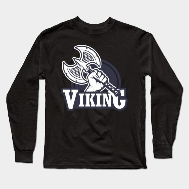 viking Long Sleeve T-Shirt by PG